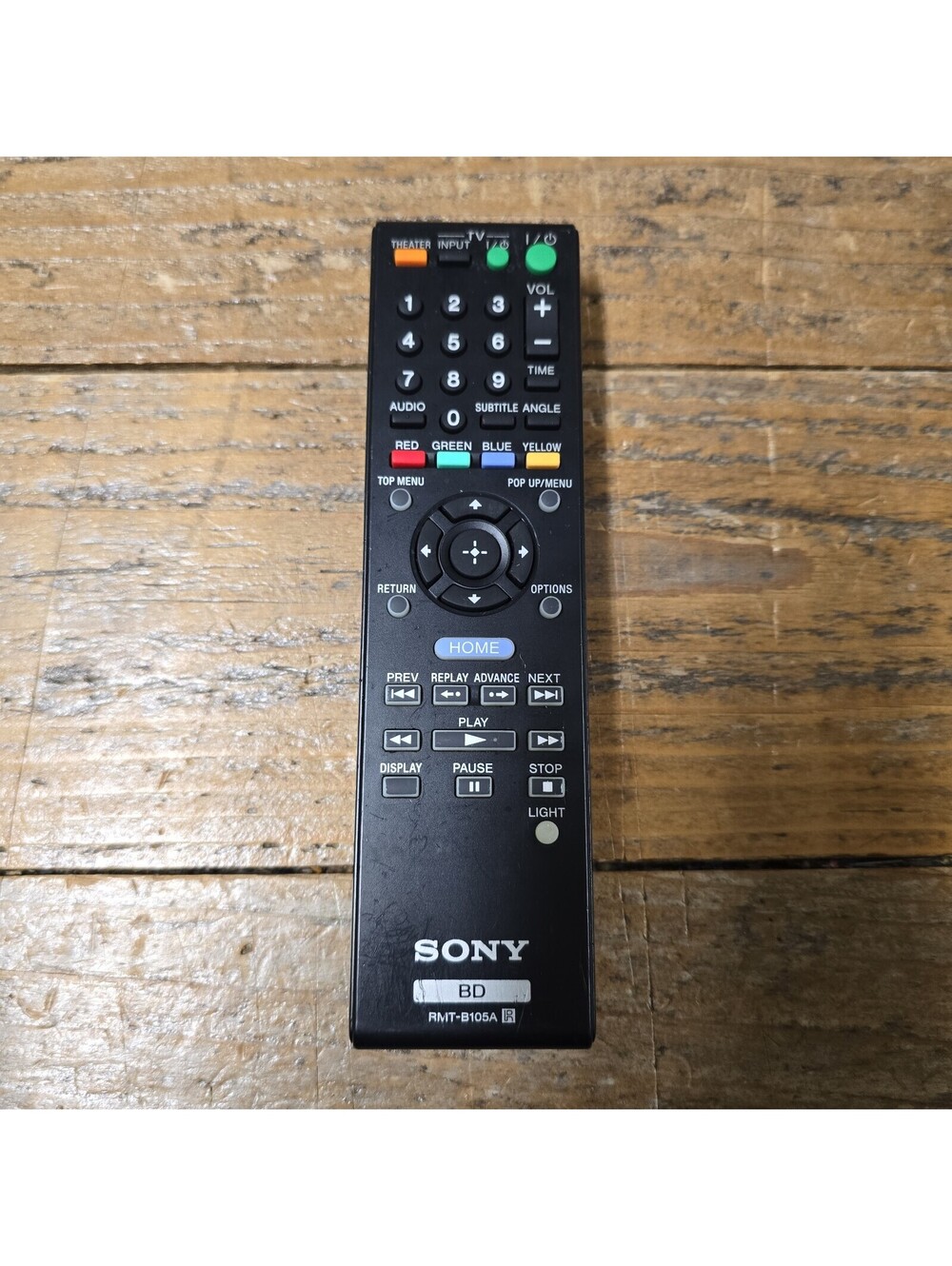 Original Sony BD RMT-B104A  Blu-Ray Remote Control TV/Theater